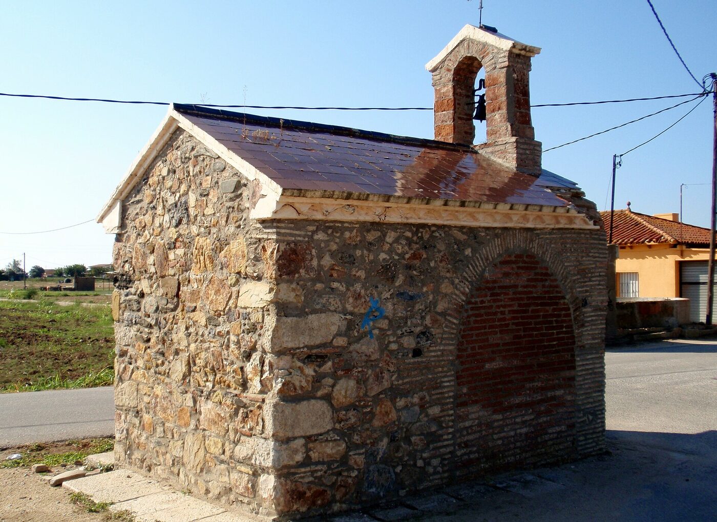 El el Sant Crist de Balasc en Santa Susanna