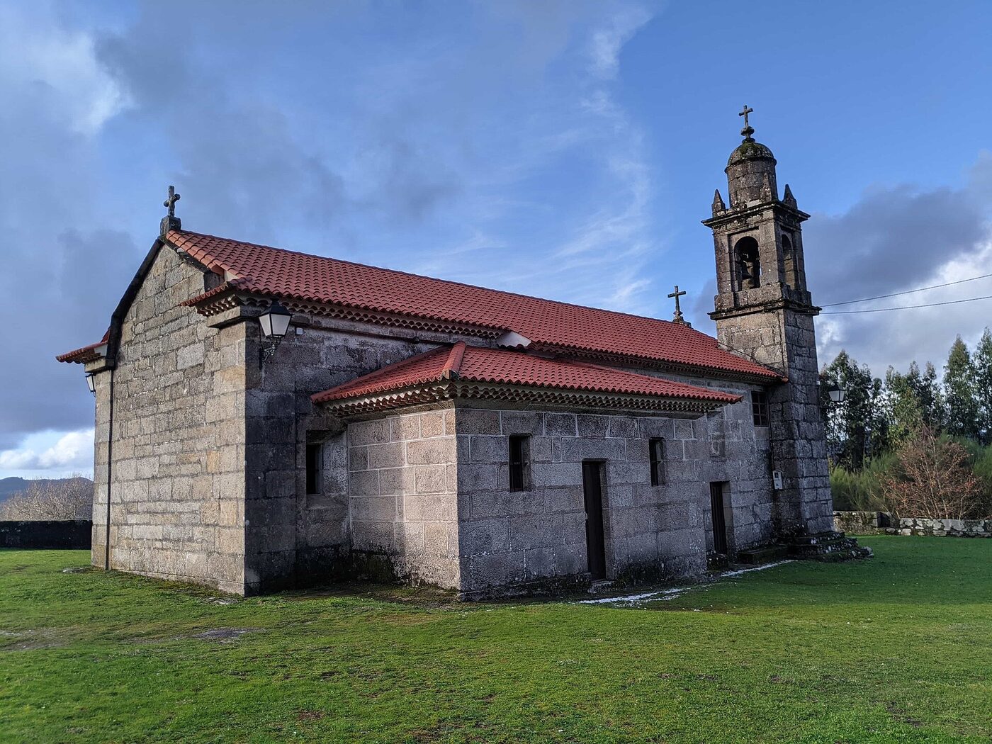 Capela de Santa Comba en Ponte Caldelas