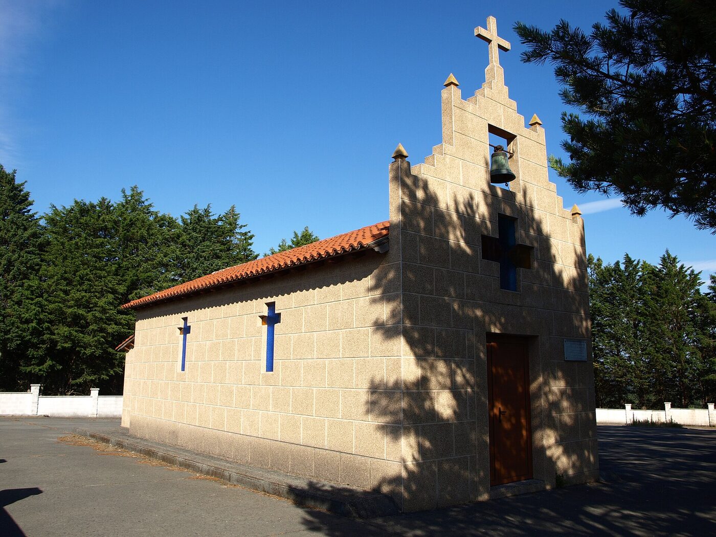Igrexa Nova de Santa Oalla de Vilar de Cabalos en Taboada