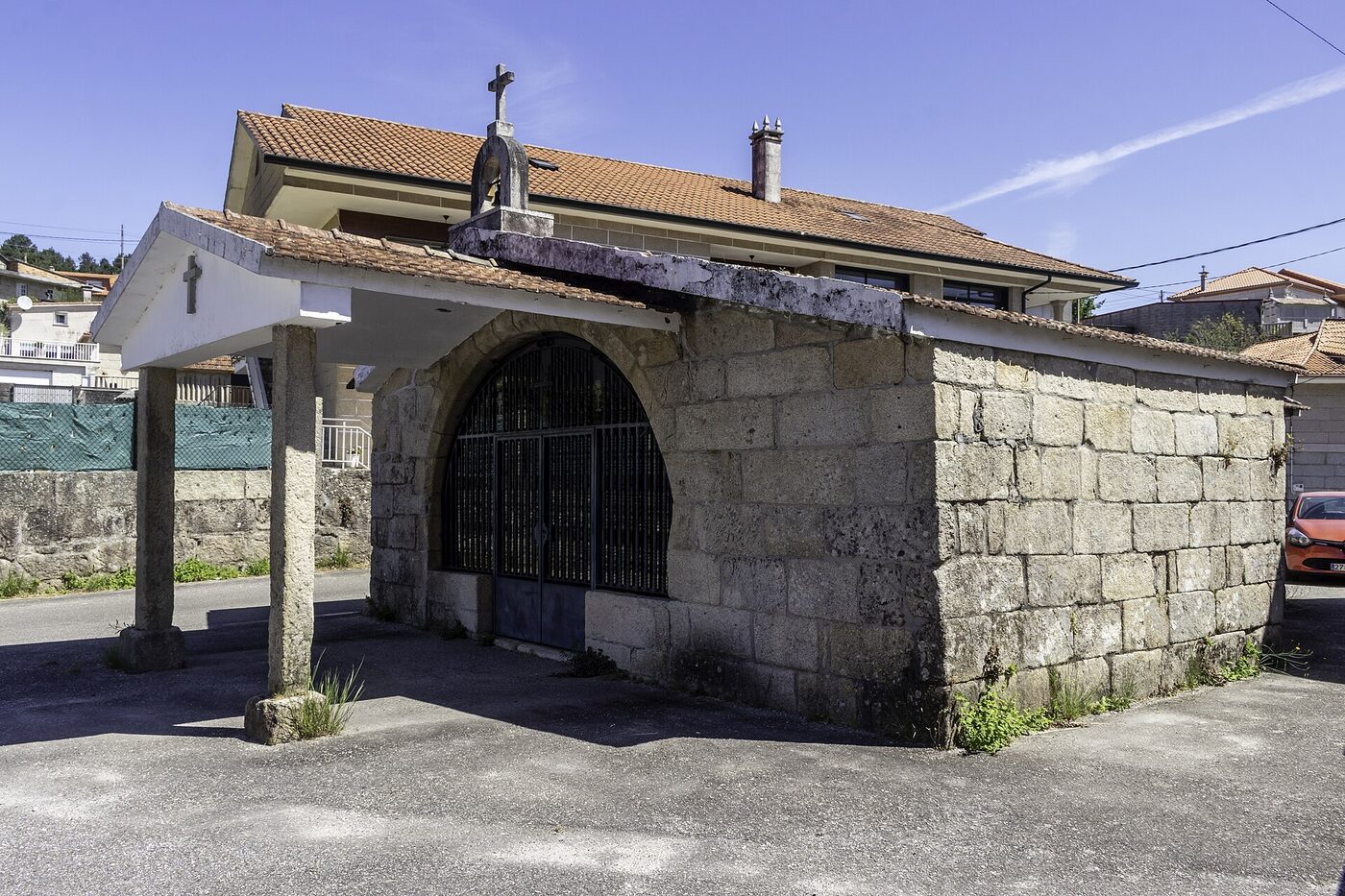 Capela de Santo Amaro de Cacheiro en Pontevedra