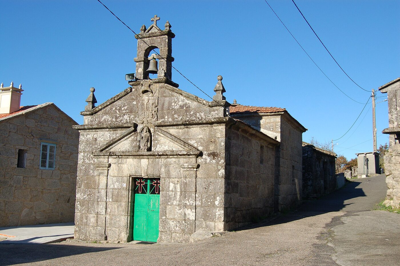 Capela de San Bartolomeu en Cerdedo Cotobade