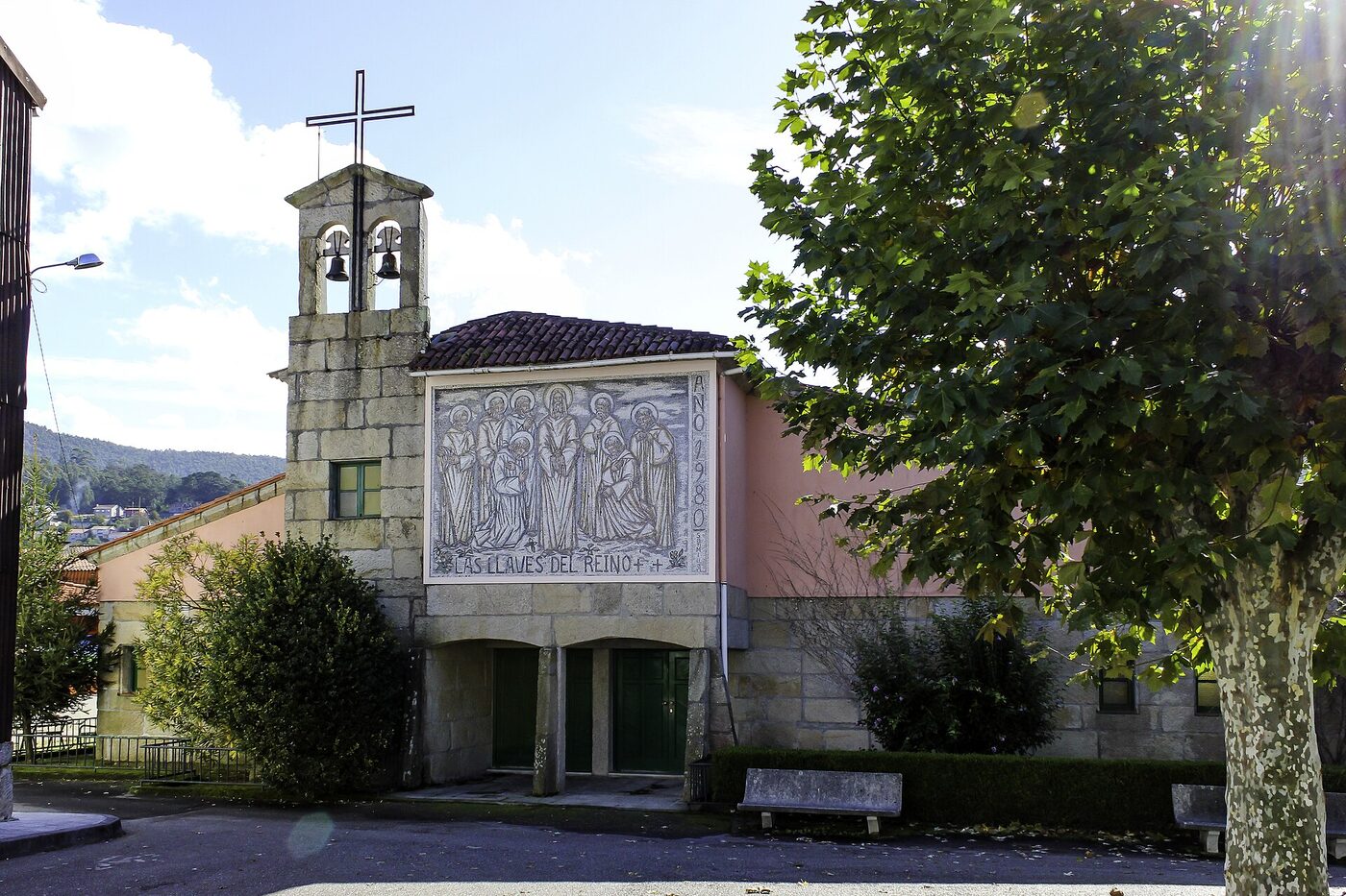Capela de San Pedro de Coirados en Marín
