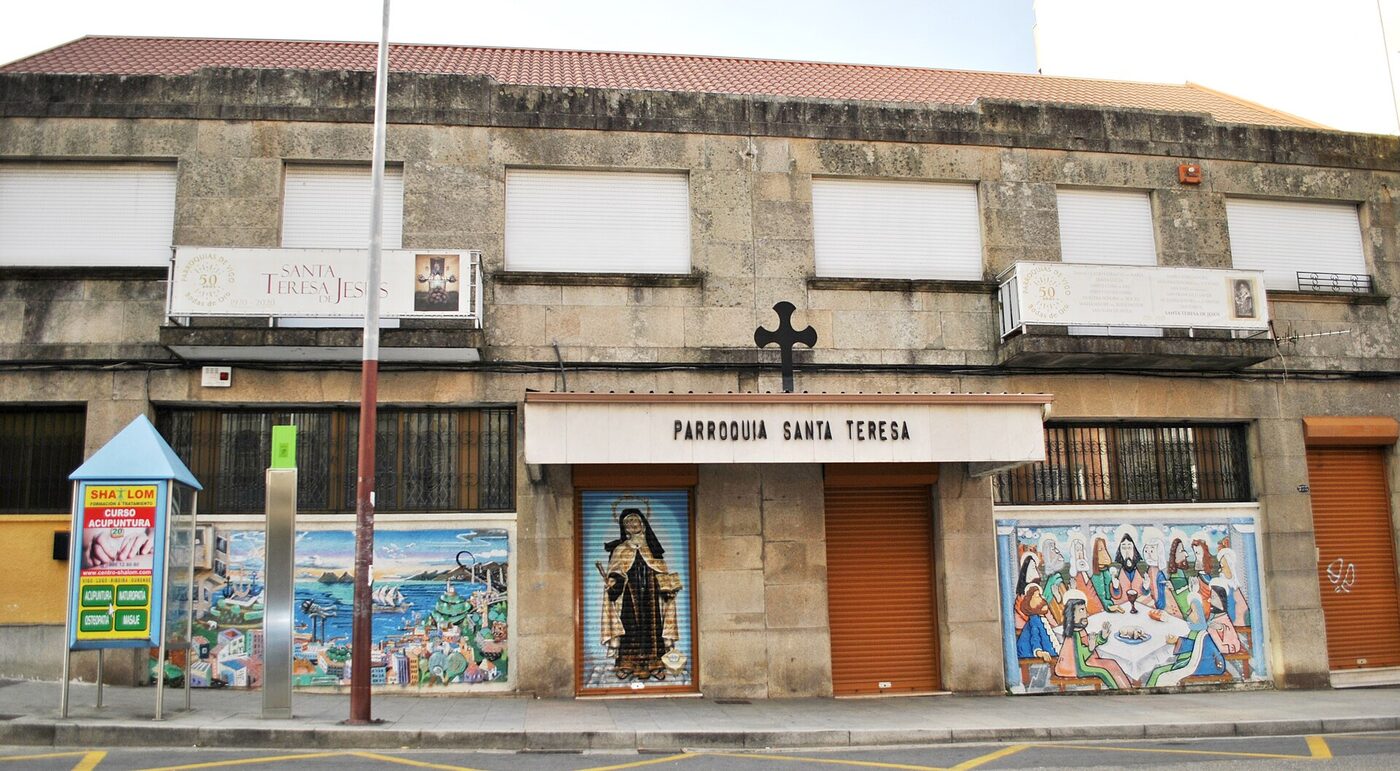 Igrexa de Santa Teresa de Xesús de Lavadores en Vigo