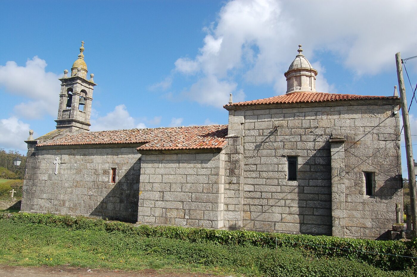 Igrexa de San Mamede de Salgueiros en Dumbría