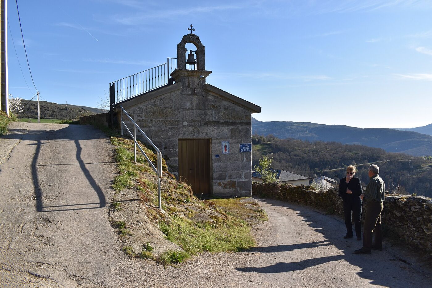 Capela de Santa Lucía de Paradela en Viana do Bolo