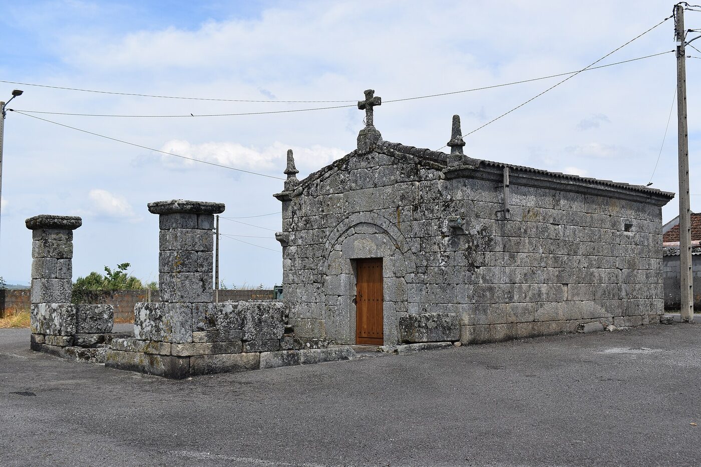 Capela de San Bastián da Xironda en Cualedro