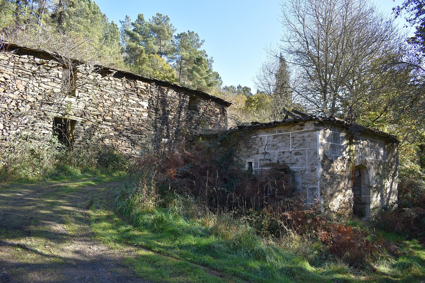 Capela de San Pacio de Paradiña en Monterrei