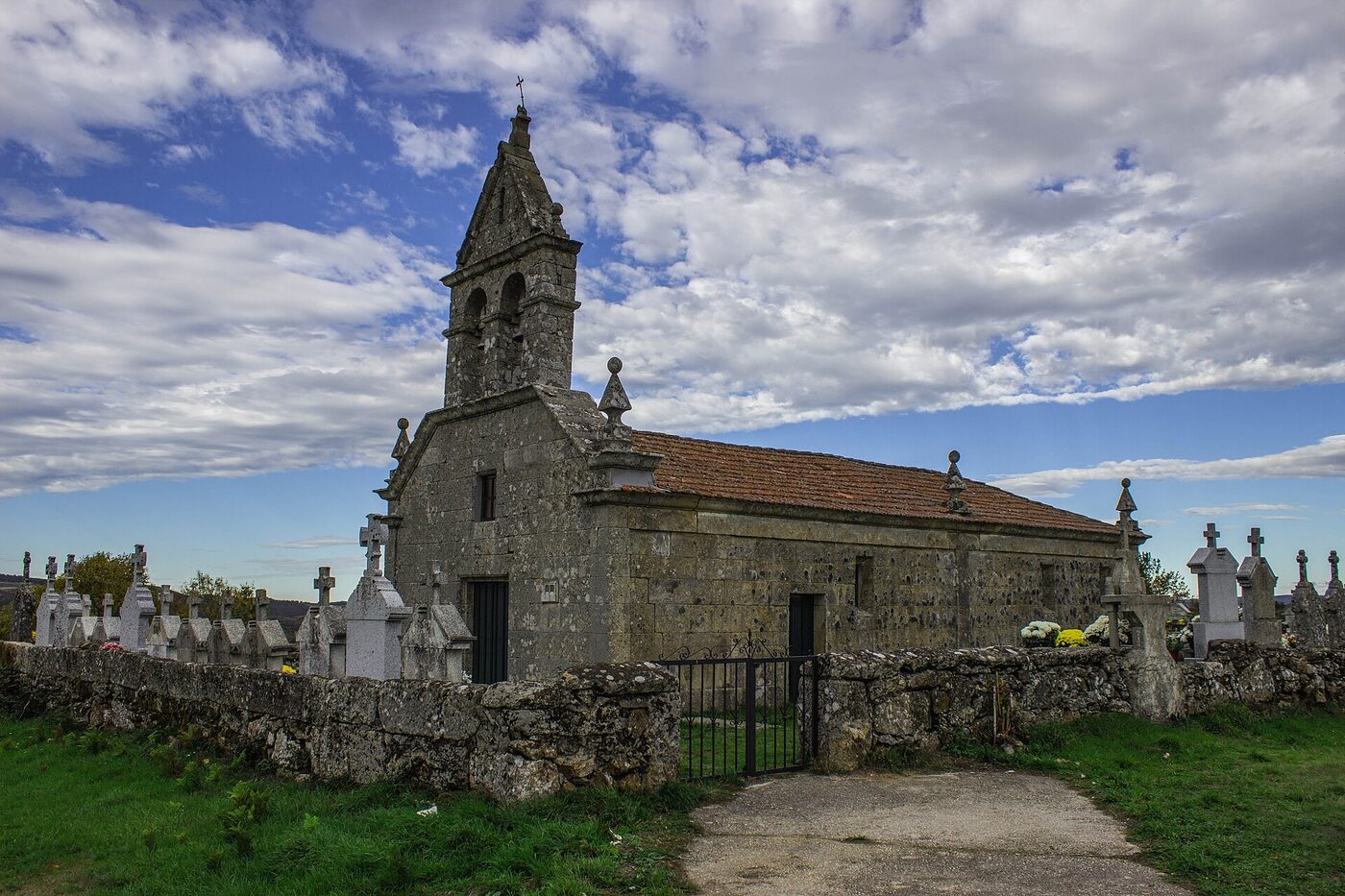 Igrexa de San Martiño de Candás en Rairiz de Veiga