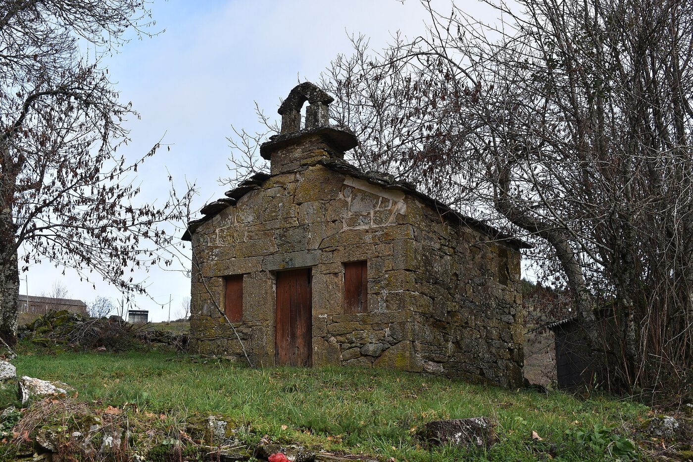 Capela de San Ciriós de Sanguñedo en Castrelo do Val