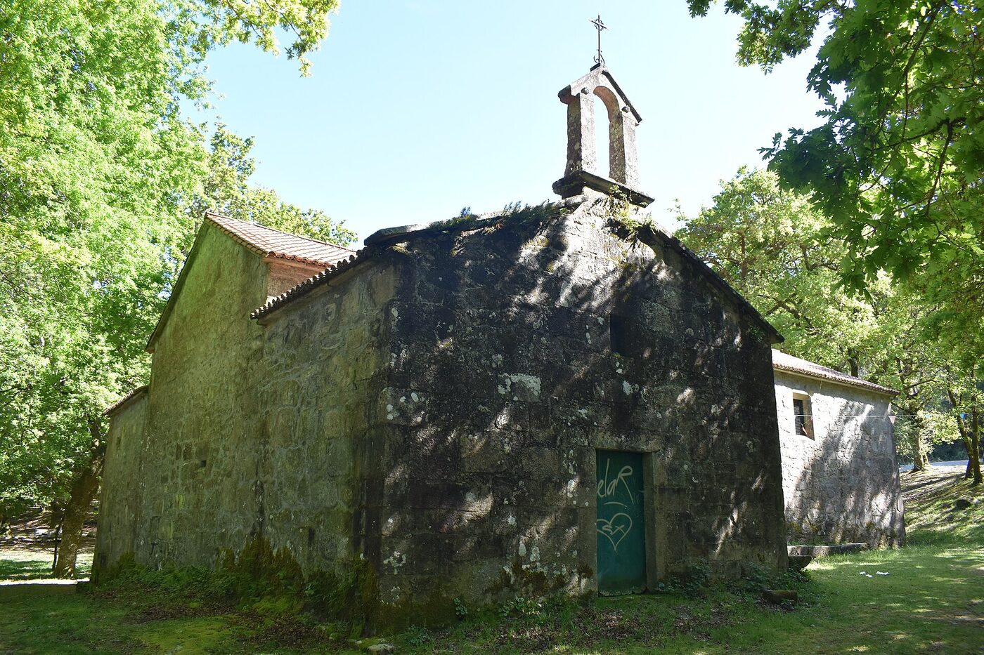 Capela de San Cibrán en Catoira