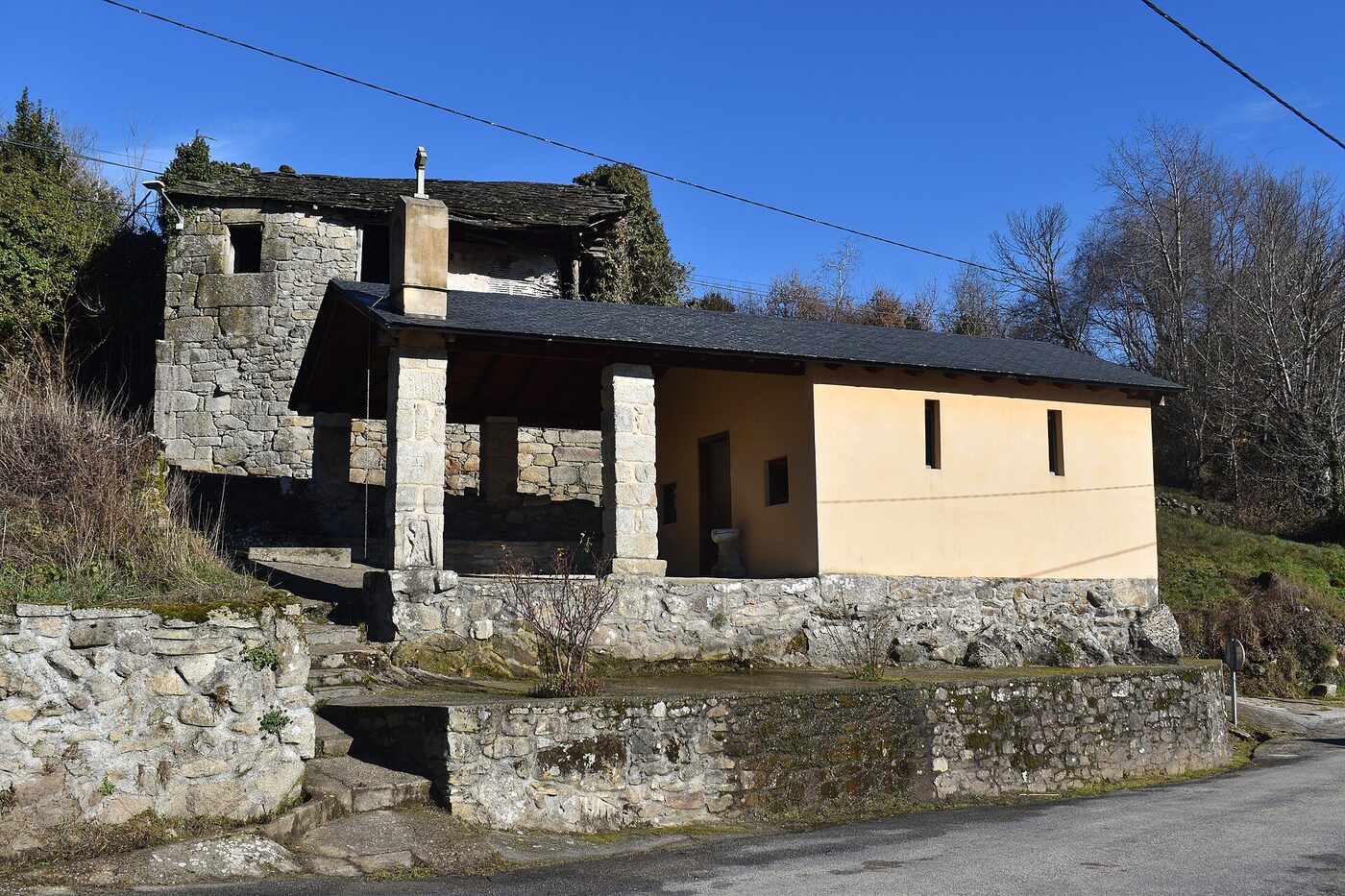 Capela de San Roque de Soutelo en Vilariño de Conso