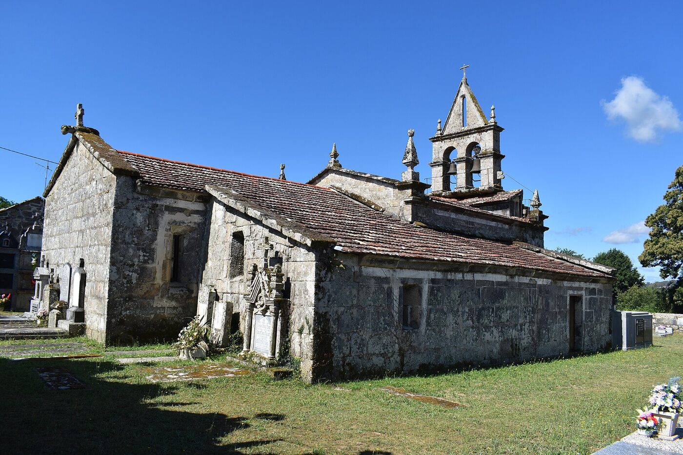 Igrexa de San Xoán de Sobreira en Vilamarín
