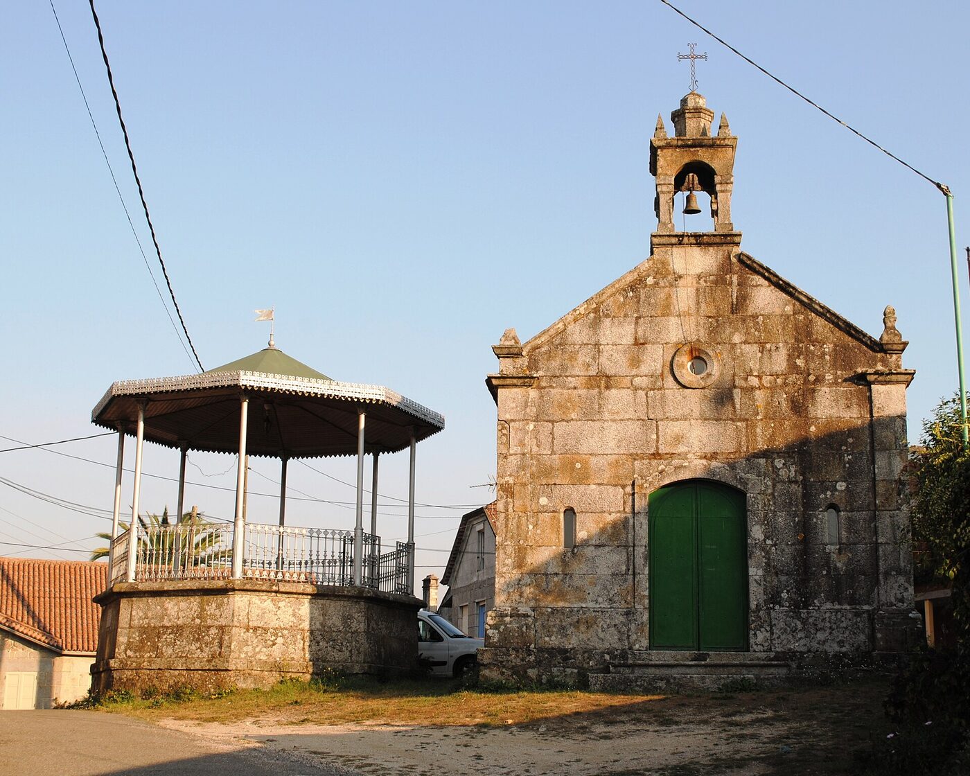Capela do San Roque en Salvaterra de Miño