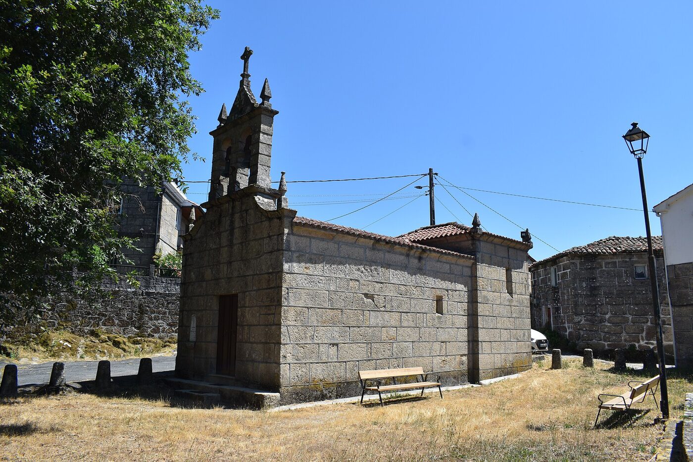 Capela da Virxe do Pilar de Mundín en Nogueira de Ramuín