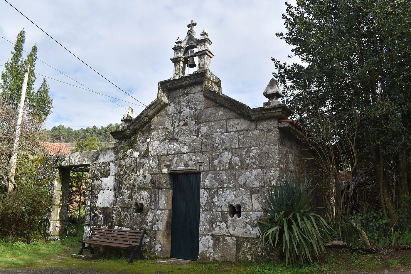 Capela do San Bieito de Abellás en Gomesende