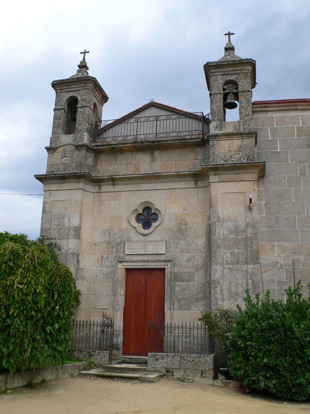 Capela de Santa Catarina de Cornoces en Amoeiro
