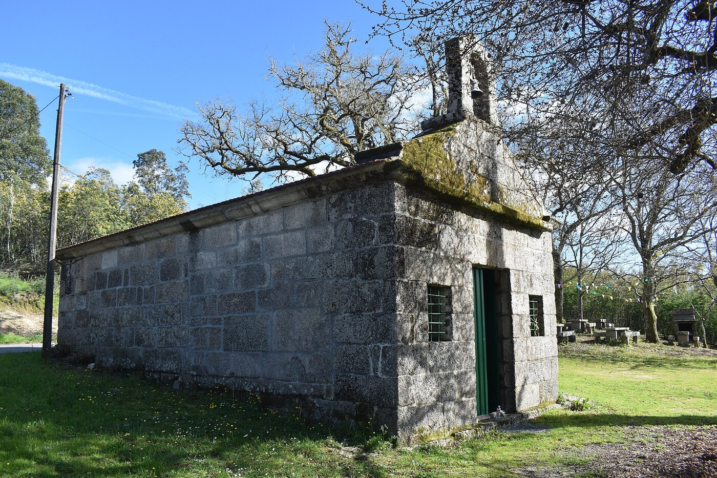 Capela de San Roque en Leiro