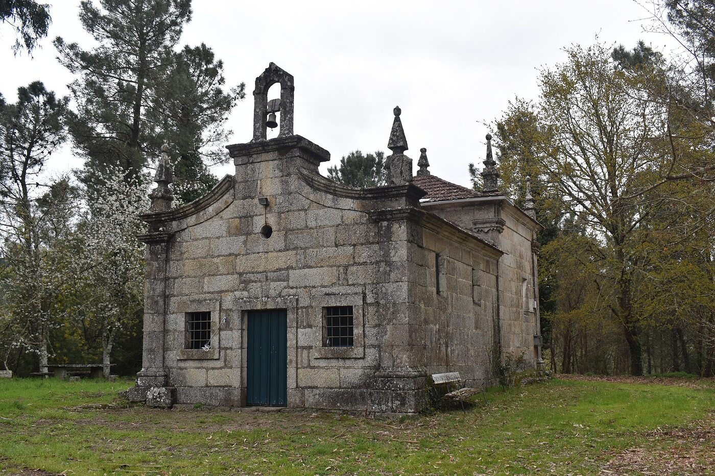 Capela de Santa Lucía de Beiro en Carballeda de Avia