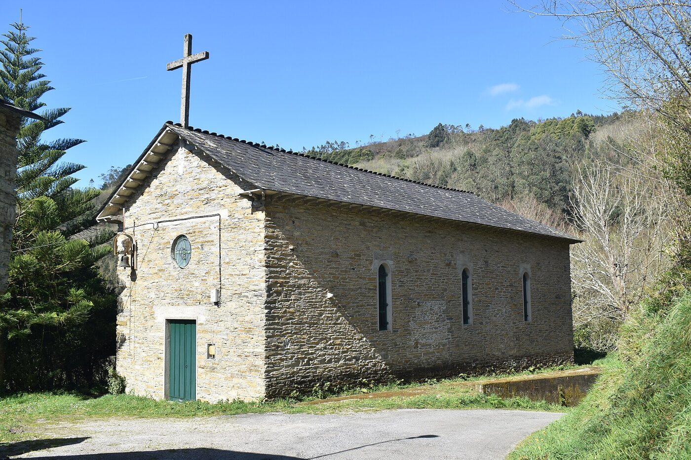 Igrexa Nova de San Vicente de Trigás en Mondoñedo