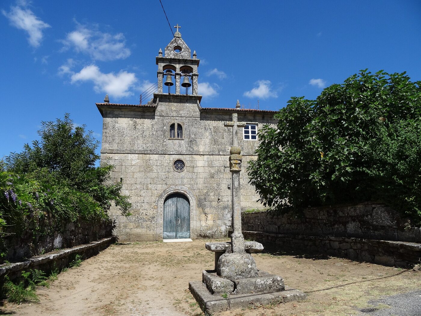 Igrexa de San Breixo de Refoxos en Cortegada