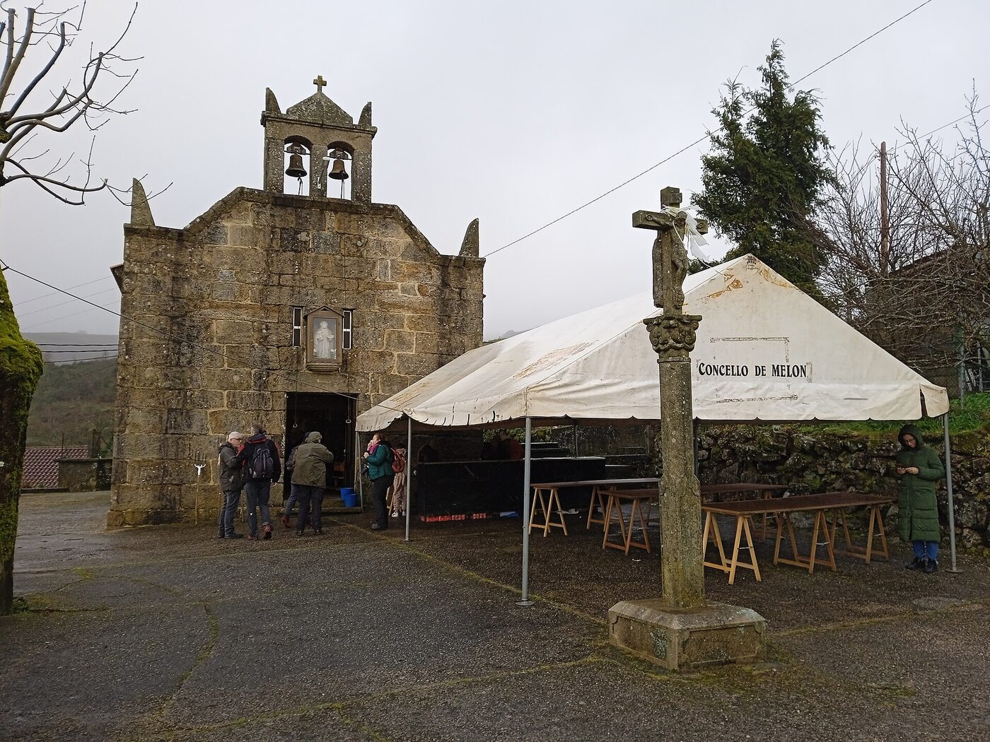 Capela de San Bieito de Covelo en Melón