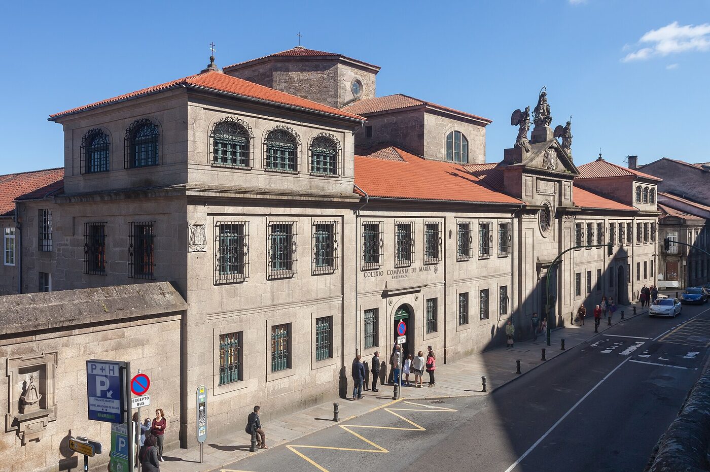 Convento do Colexio da Compañía de María ou da Ensinanza en Santiago de Compostela