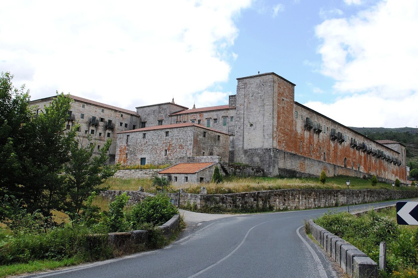 Mosteiro de Oseira en San Cristovo de Cea