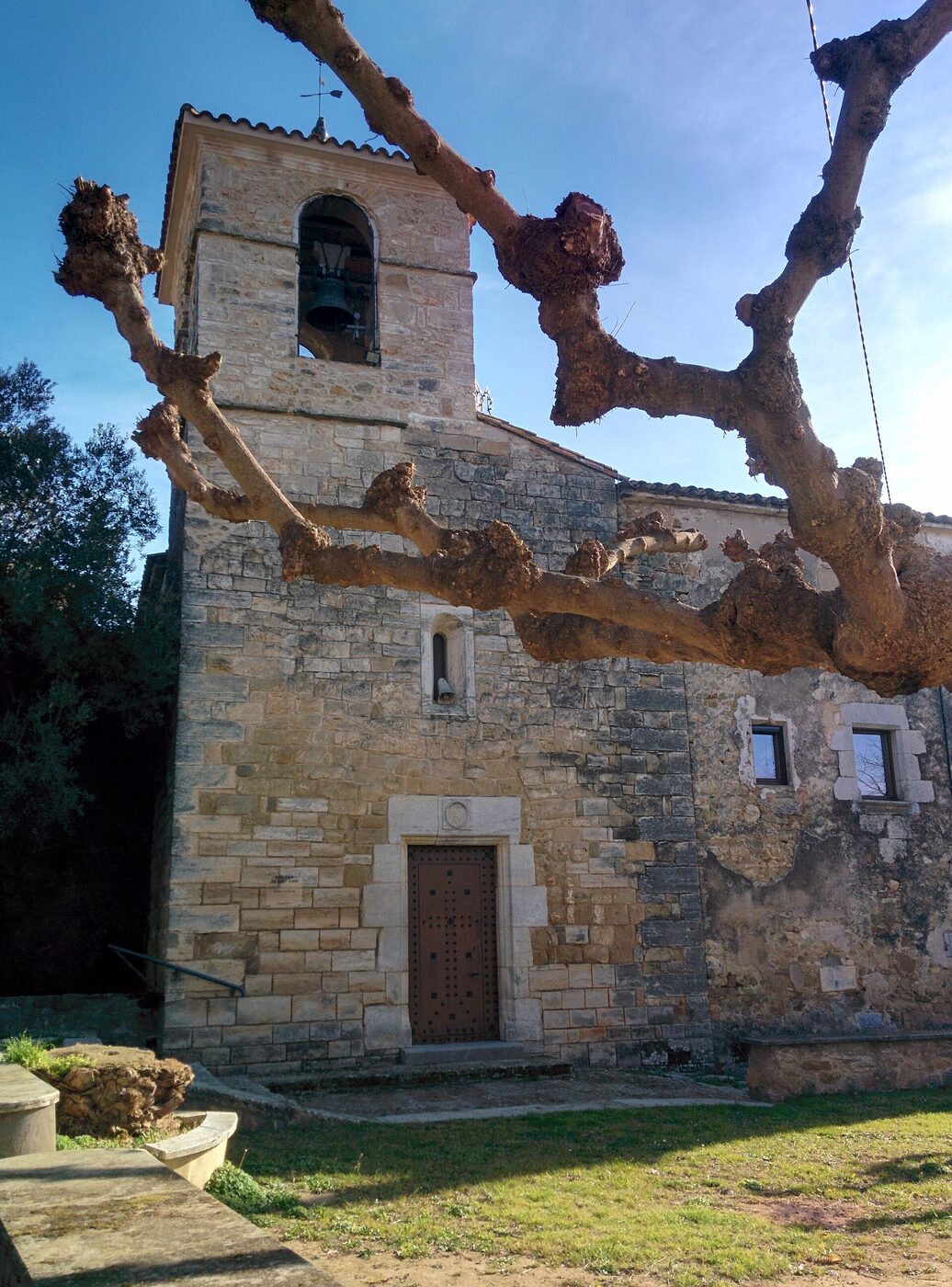 Sant Joan Baptista de Borgonyà en Cornellà del Terri