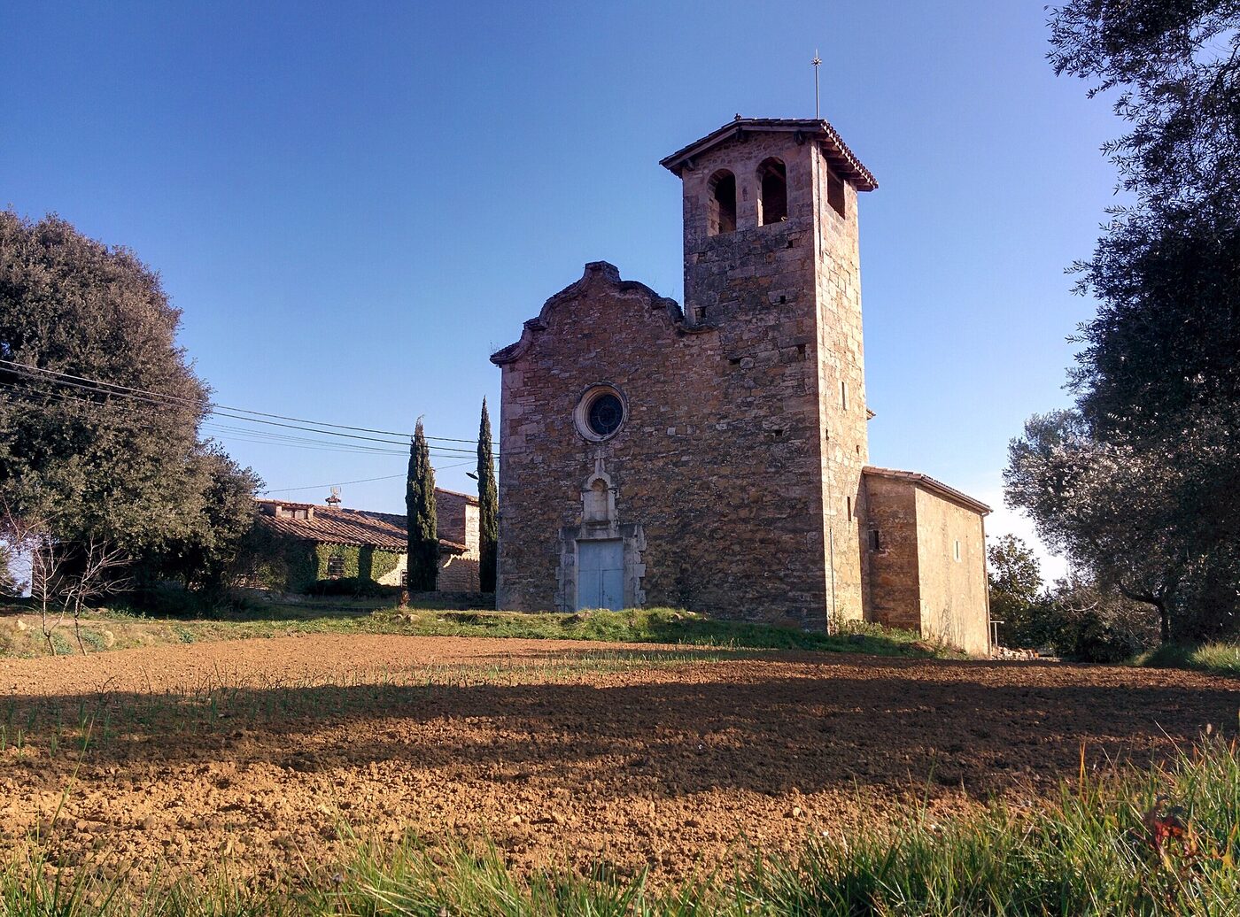 Església de Sant Romà de Miànigues en Porqueres