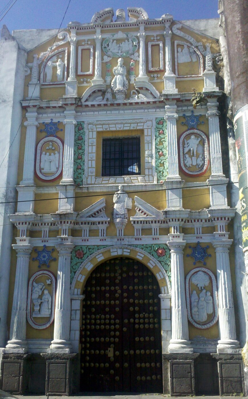 Capilla de los gozos en San Francisco Totimehuacán