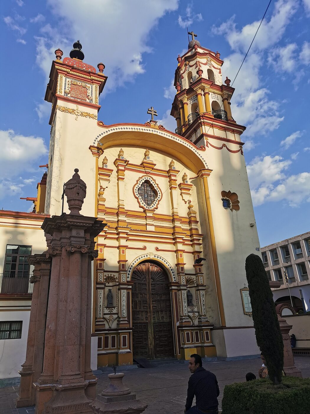 Iglesia de la Santa Veracruz en San Lorenzo Tepaltitlán
