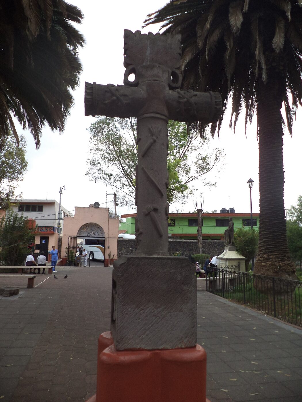 Iglesia de Satiago Apostol, en el pueblo de Santiago Tulyehualco en Ciudad de México