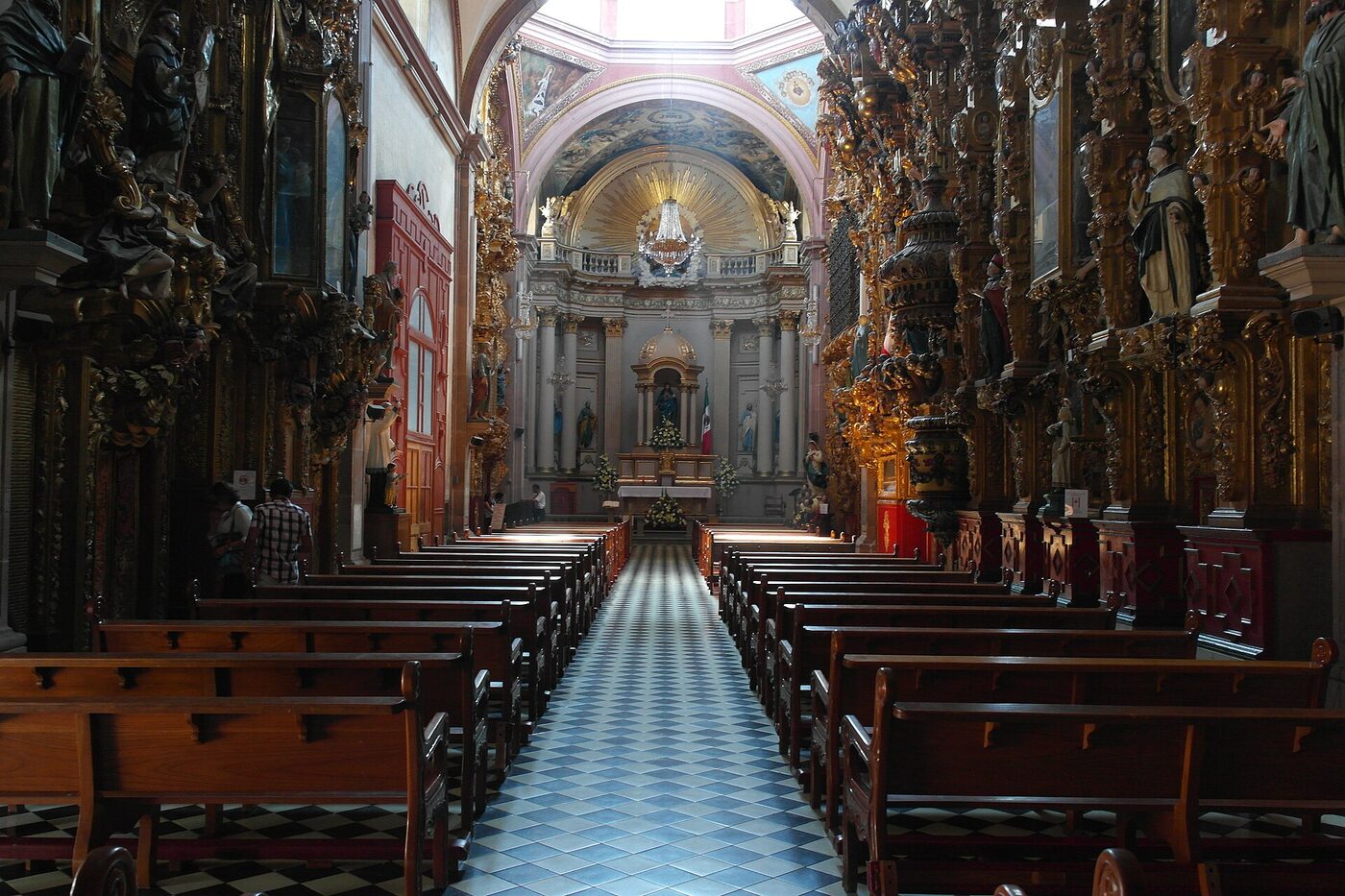 Templo de Santa Clara en Santiago de Querétaro