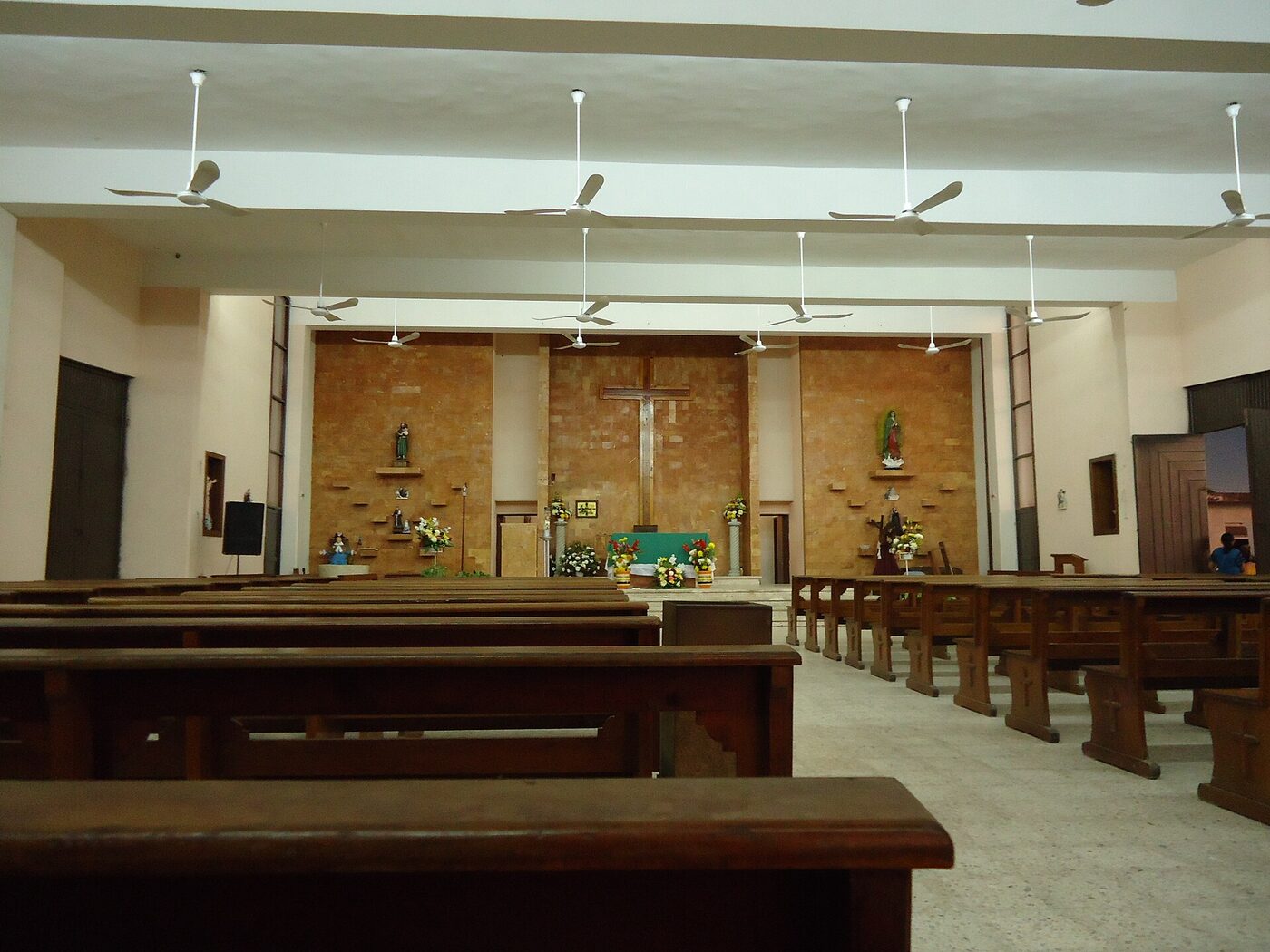 Iglesia de Sisal en Hunucmá