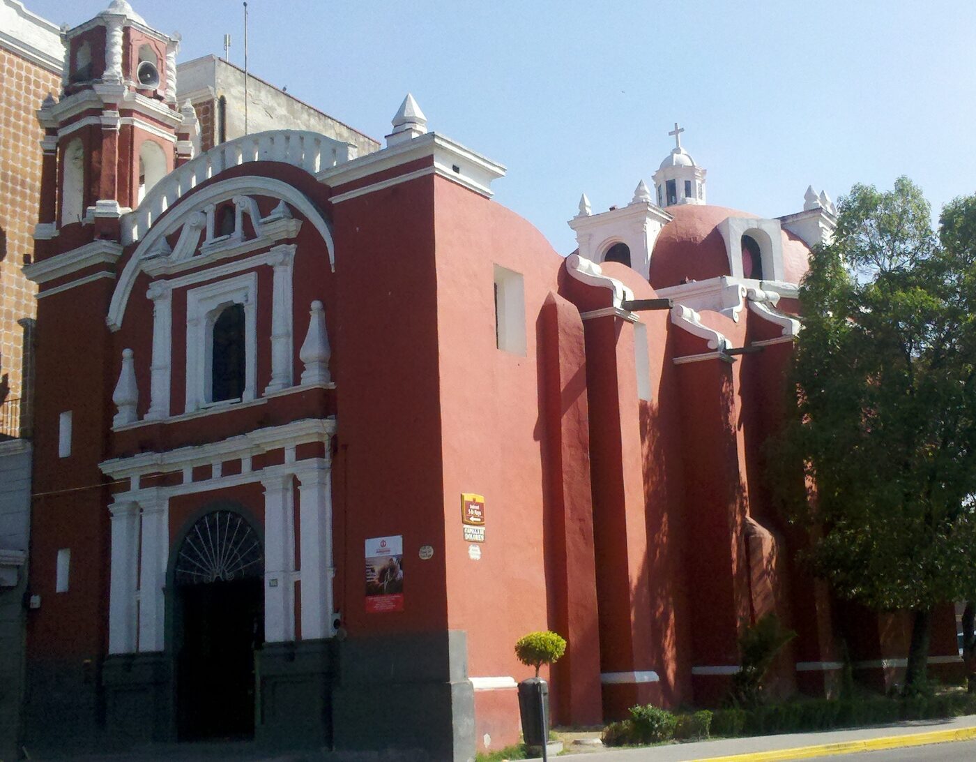 Capilla de Nuestra Señora de los Dolores del Puente en San Francisco Totimehuacán